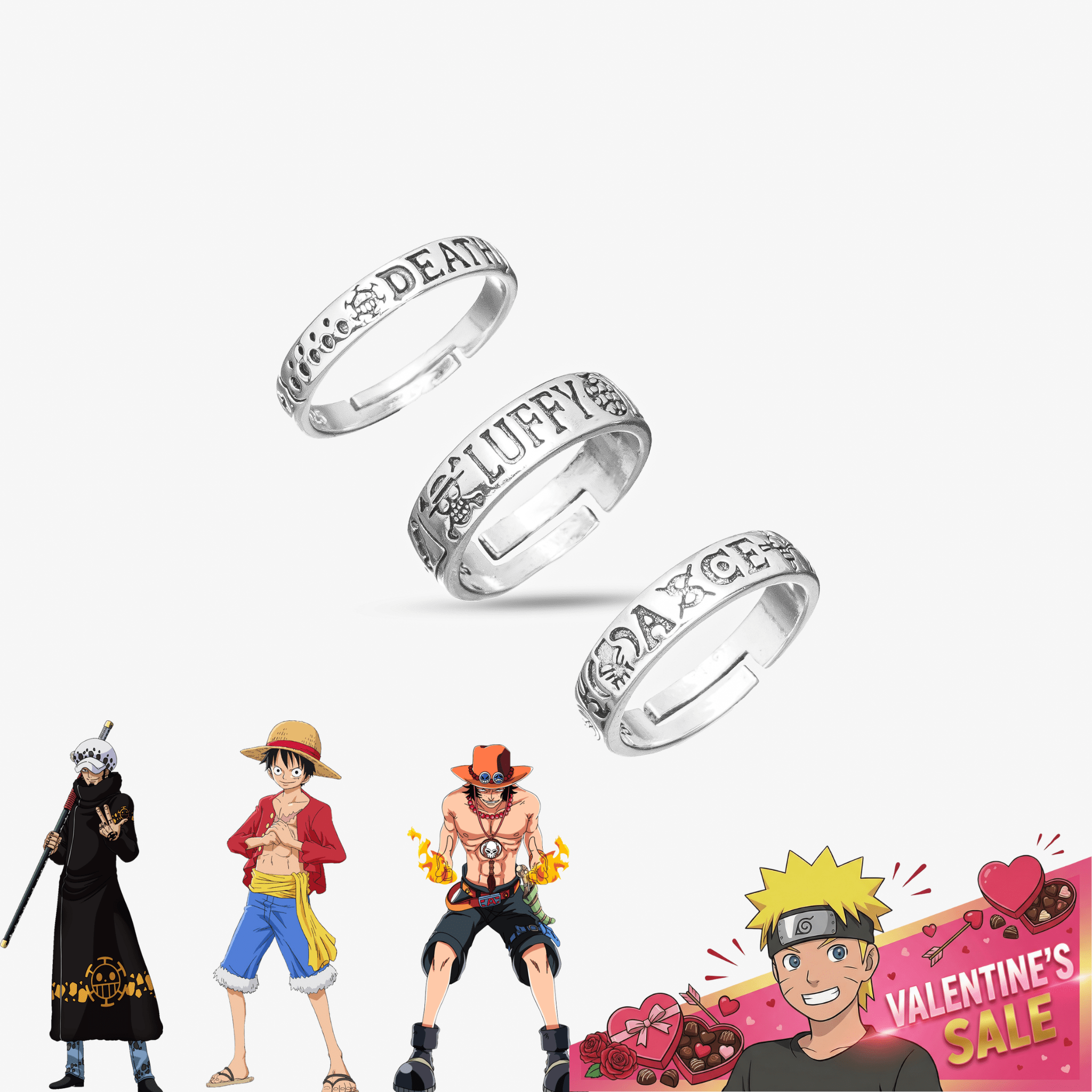 One Piece Ring's - One Piece – craftedbykaiyo