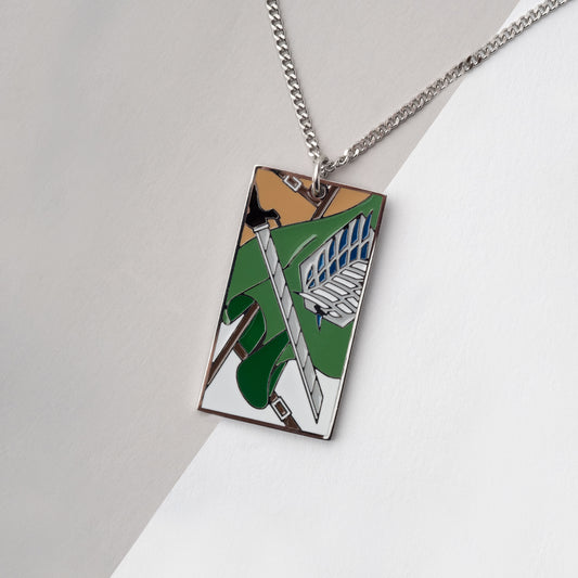 Wings Of Freedom Pendant - Attack on Titan - craftedbykaiyo