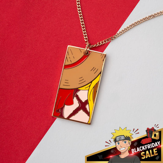 Straw Hat Pendant - One Piece - craftedbykaiyo