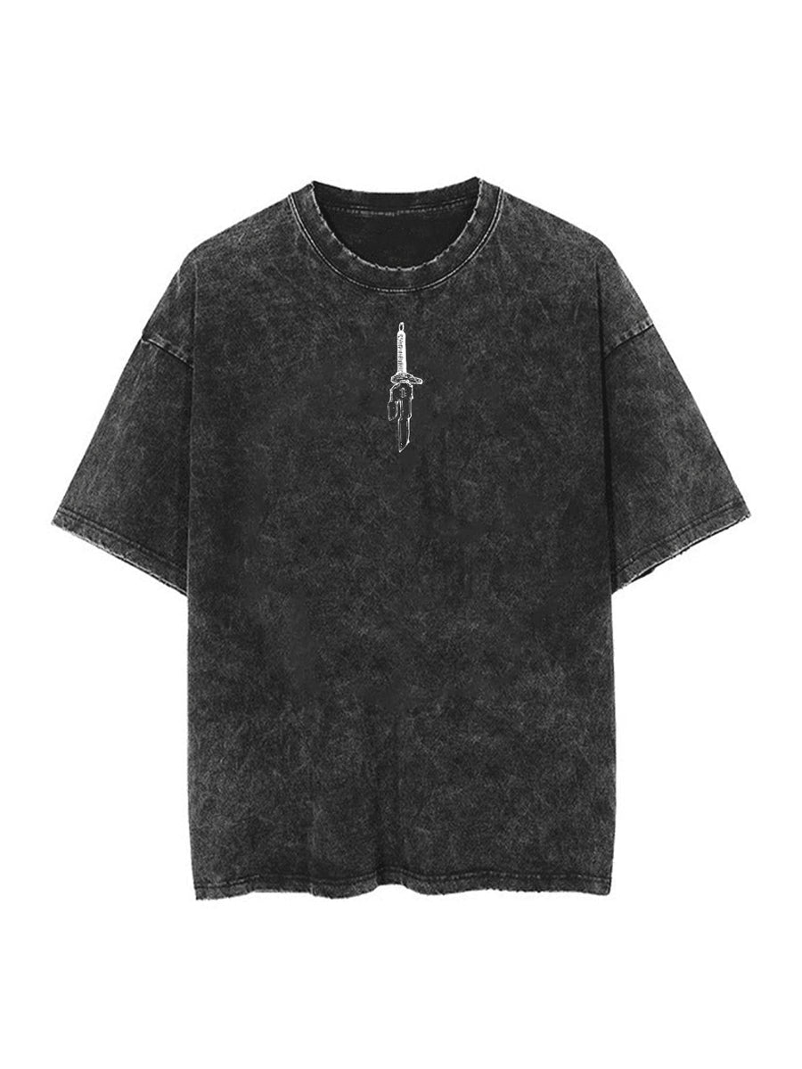 DIVINE BORDER TOJI 2 - SIDED VINTAGE TEE - craftedbykaiyo