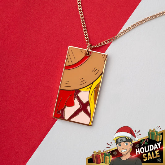 Straw Hat Pendant - One Piece - craftedbykaiyo