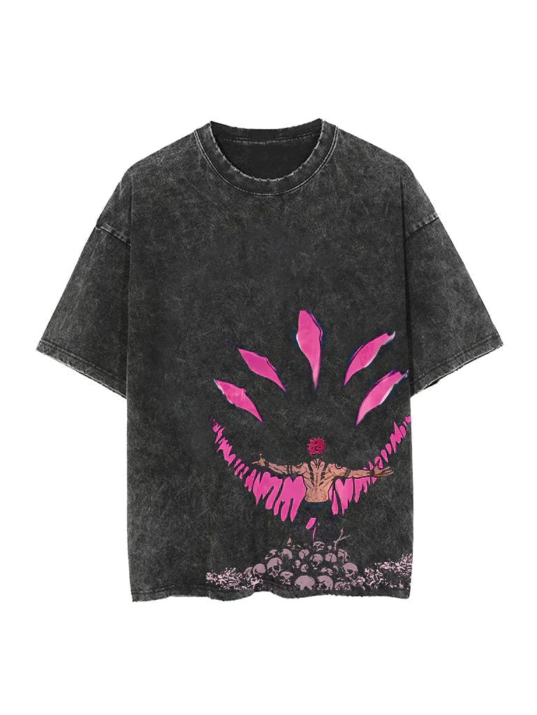 CURSED KING VINTAGE OVERSIZE TEE - craftedbykaiyo