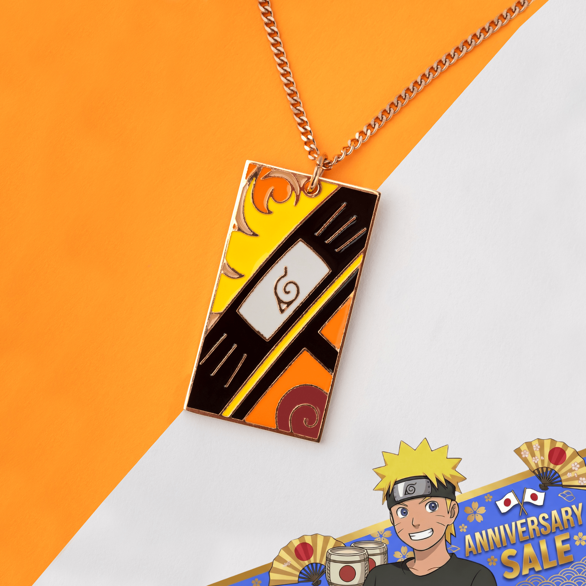 Shinobi Pendant - Naruto - craftedbykaiyo