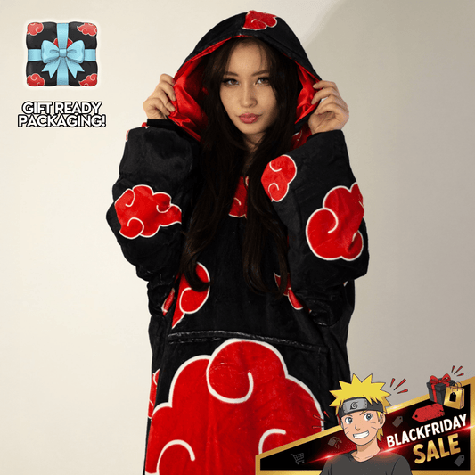 Anime Blanket Hoodies - BLACK FRIDAY SALE - craftedbykaiyo