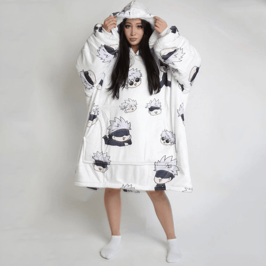 Anime Blanket Hoodies - VALENTINES SALE - craftedbykaiyo