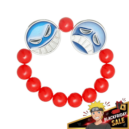Ace Bead Bracelet - One Piece - craftedbykaiyo