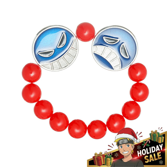 Ace Bead Bracelet - One Piece - craftedbykaiyo