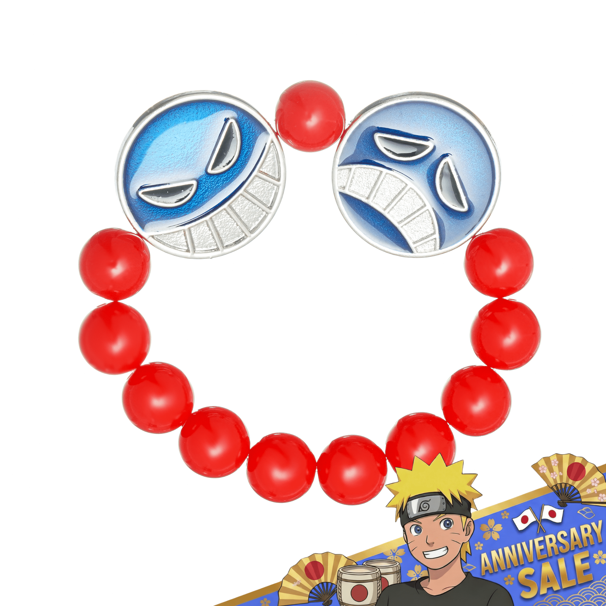 Ace Bead Bracelet - One Piece - craftedbykaiyo