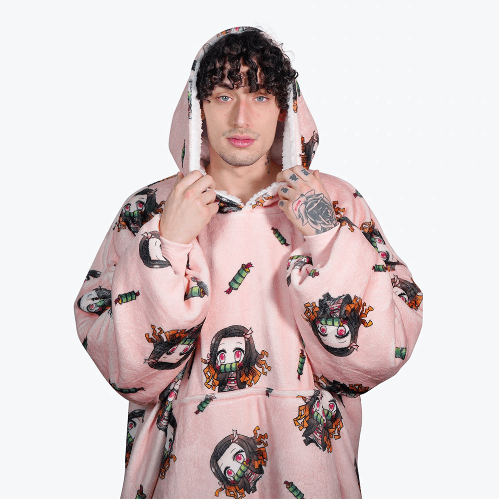 Anime Blanket Hoodies - VALENTINES SALE - craftedbykaiyo