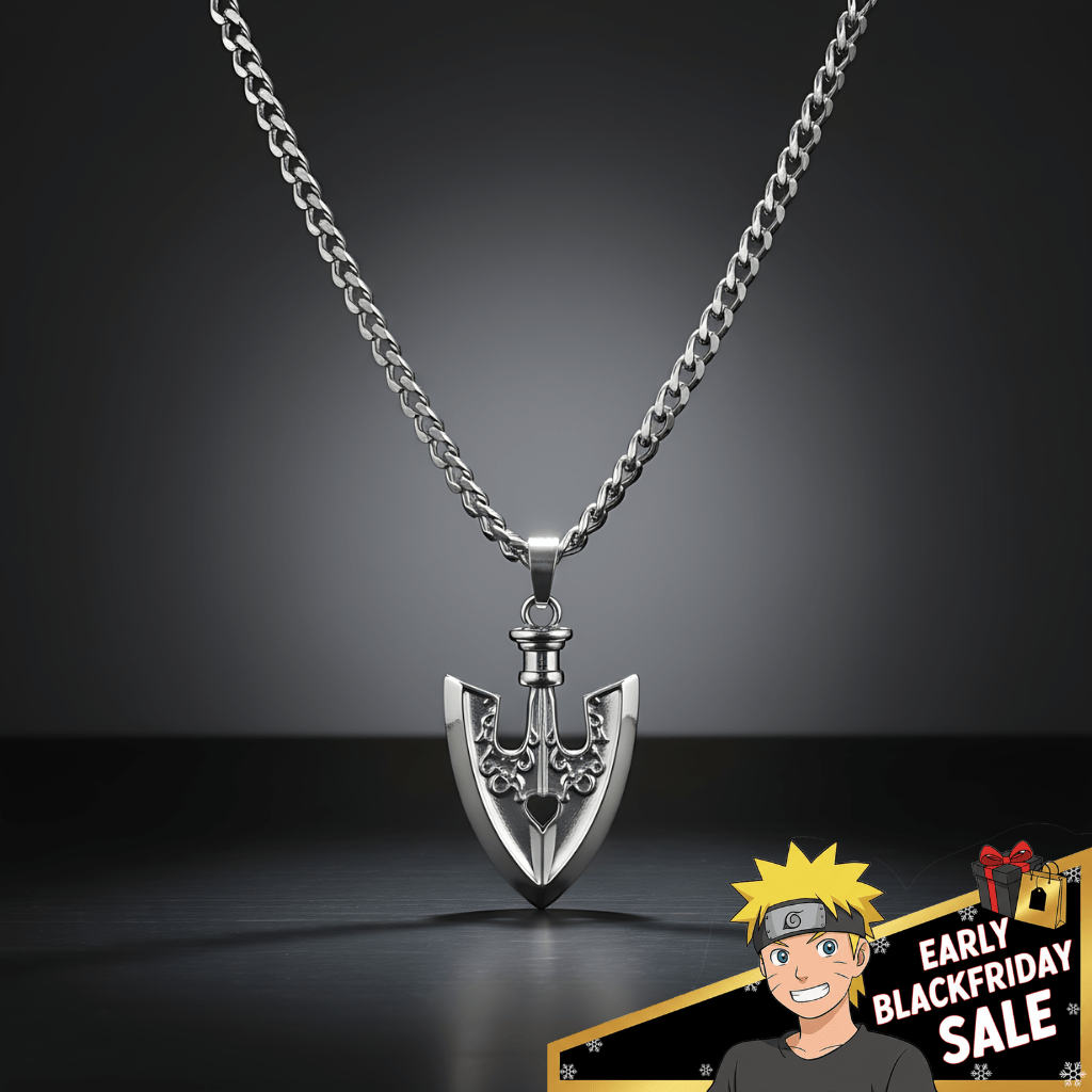 JJBA - Silver Requiem Arrow Necklace - craftedbykaiyo