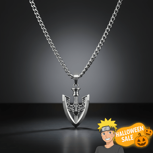 JJBA - Silver Requiem Arrow Necklace - craftedbykaiyo