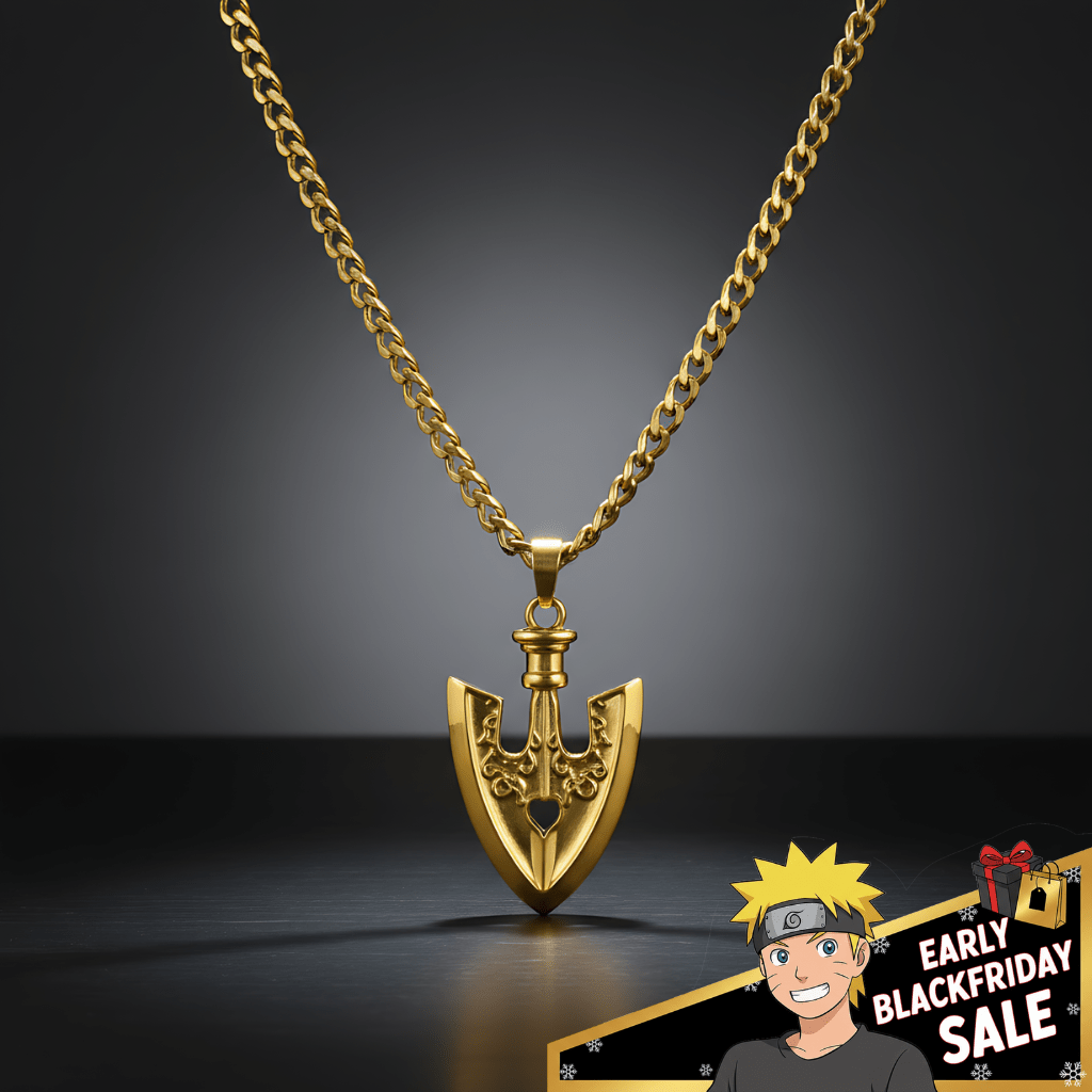 JJBA - Silver Requiem Arrow Necklace - craftedbykaiyo