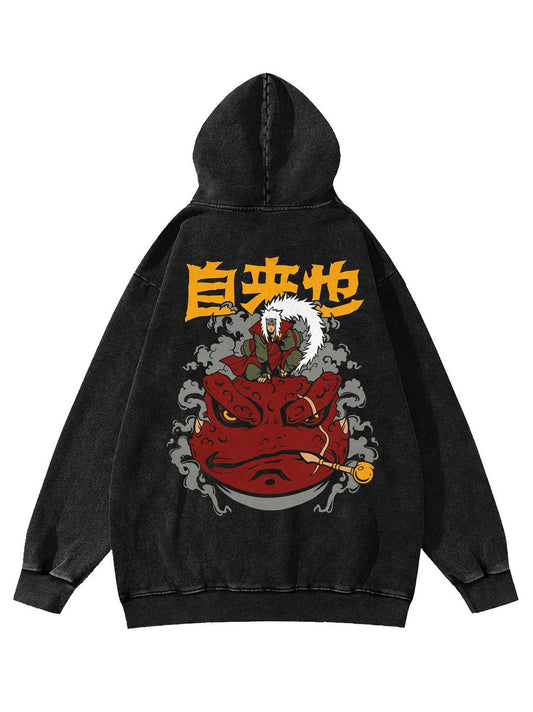 JIRAIYA VINTAGE HOODIE - craftedbykaiyo