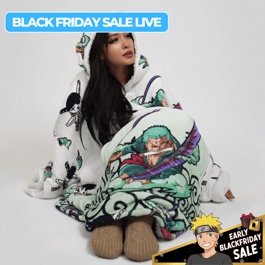 Pirate Hunter Blanket Hoodie - OP - craftedbykaiyo