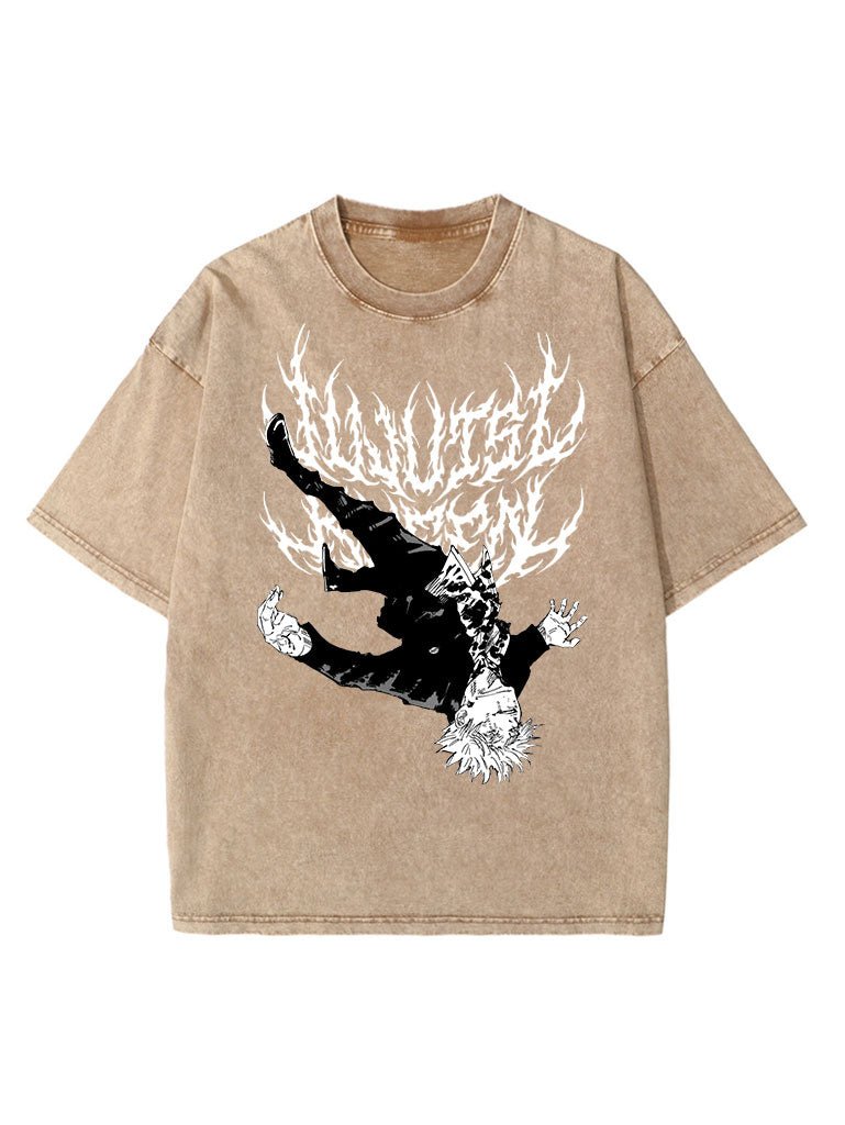 HONORED ONE GOJO VINTAGE TEE - JJK - craftedbykaiyo
