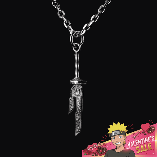 JJK - Inverted Spear of Heaven Necklace (Toji) - craftedbykaiyo