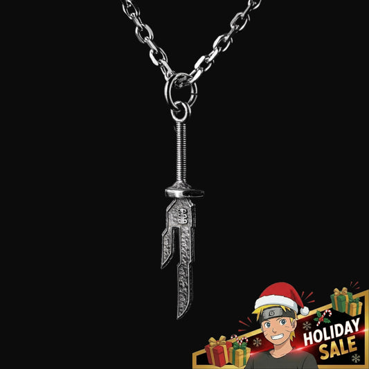 JJK - Inverted Spear of Heaven Necklace (Toji) - craftedbykaiyo