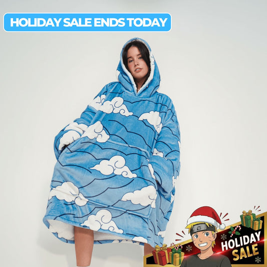 Water Hashira Blanket Hoodie - Demon Slayer - craftedbykaiyo