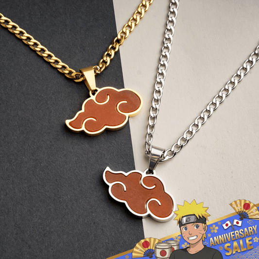 RED Jade Akatsuki Pendant - Naruto - craftedbykaiyo