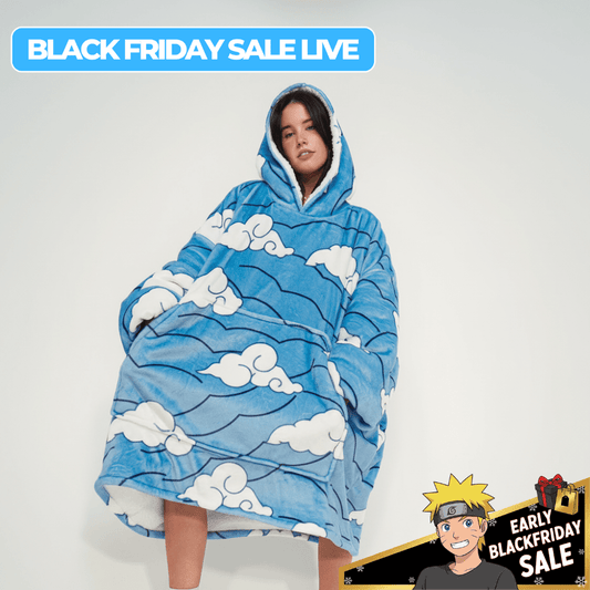 Water Hashira Blanket Hoodie - Demon Slayer - craftedbykaiyo