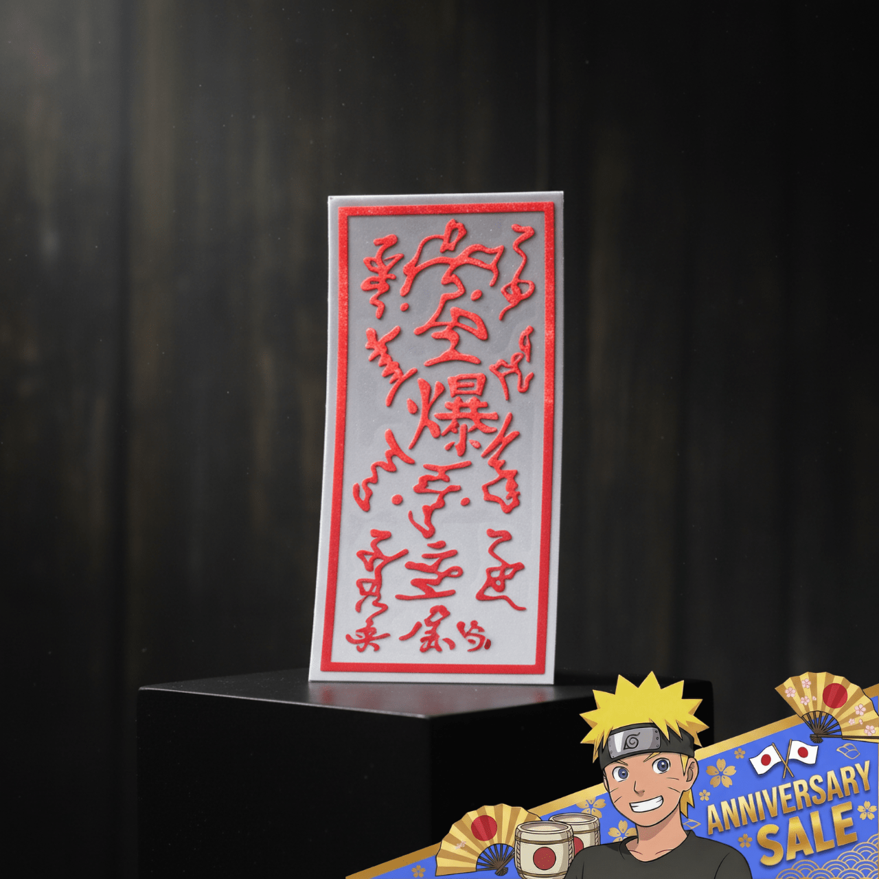 Explosive Tags - Naruto (Reflective) - craftedbykaiyo