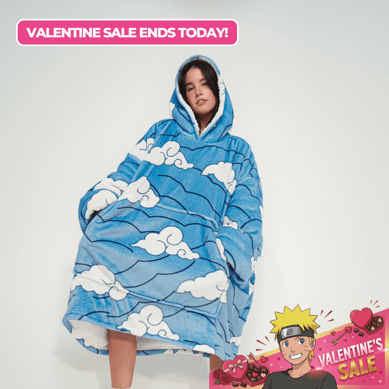 Water Hashira Blanket Hoodie - Demon Slayer - craftedbykaiyo