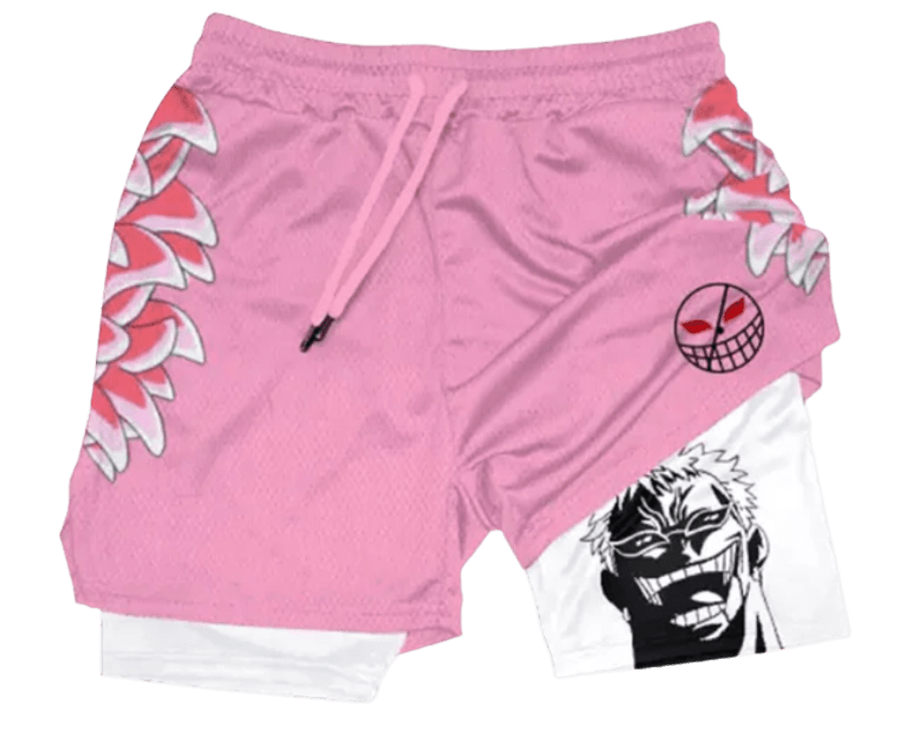 FLAMINGO PERFORMANCE SHORTS - craftedbykaiyo