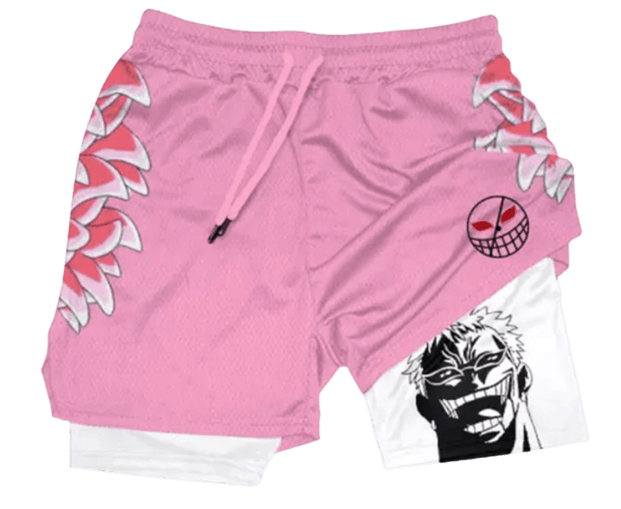 FLAMINGO PERFORMANCE SHORTS - craftedbykaiyo