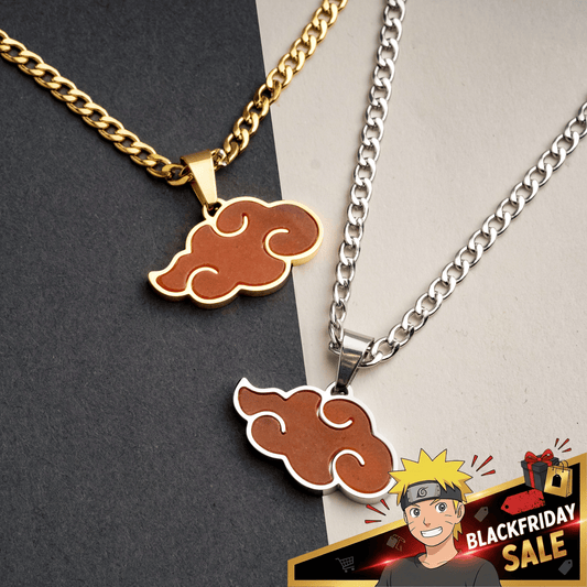 RED Jade Akatsuki Pendant - Naruto - craftedbykaiyo