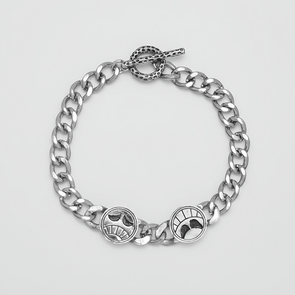 Ace Bracelet - Silver - One Piece - craftedbykaiyo