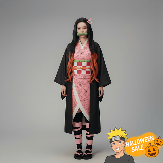Nezuko Costume - Demon slayer - craftedbykaiyo