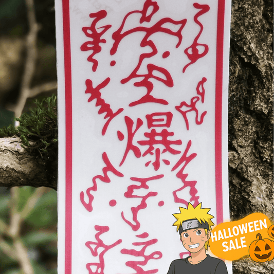 Explosive Tags - Naruto (Reflective) - craftedbykaiyo