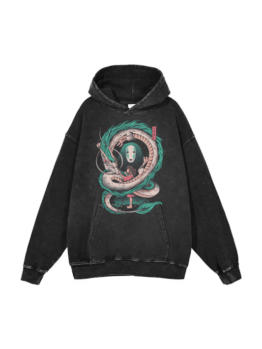 SPIRITED AWAY VINTAGE HOODIE - craftedbykaiyo