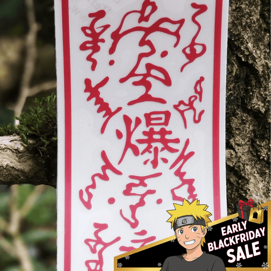 Explosive Tags - Naruto (Reflective) - craftedbykaiyo