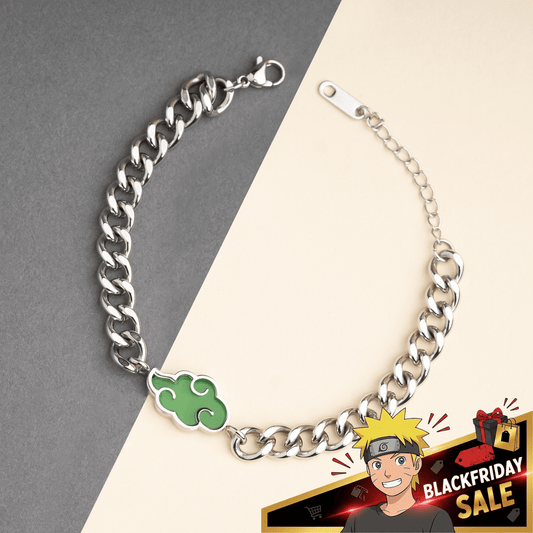 Jade Akatsuki Bracelet - Naruto - craftedbykaiyo