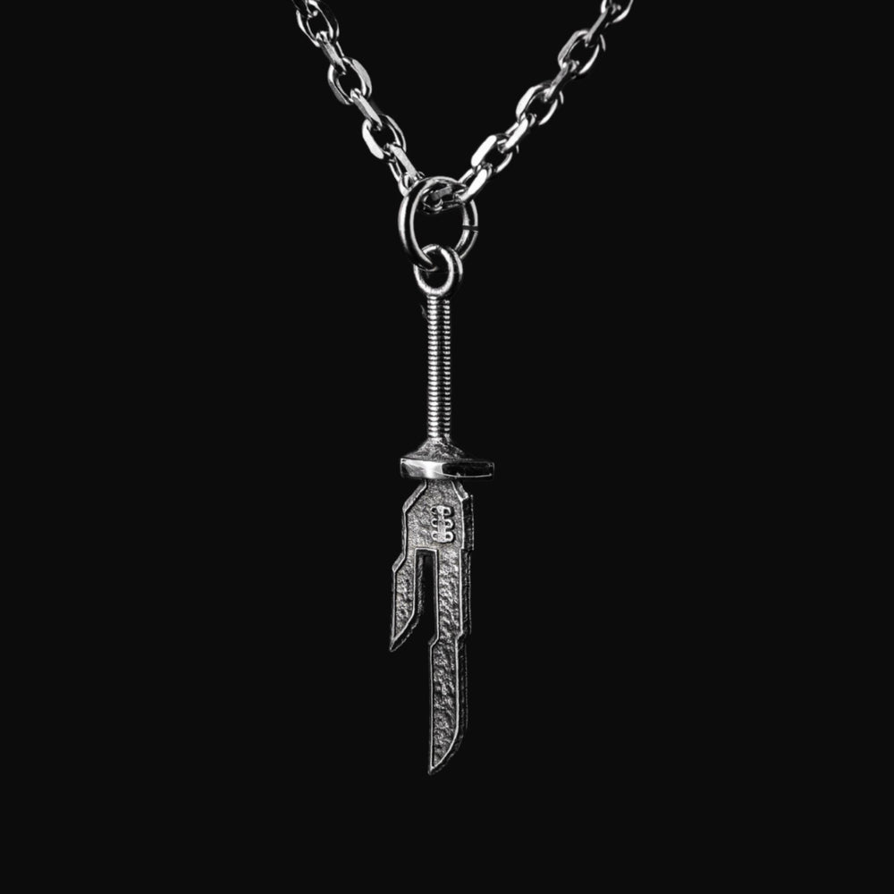 JJK - Inverted Spear of Heaven Necklace (Toji) - craftedbykaiyo