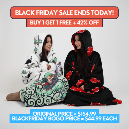 Pirate Hunter Blanket Hoodie - OP - craftedbykaiyo