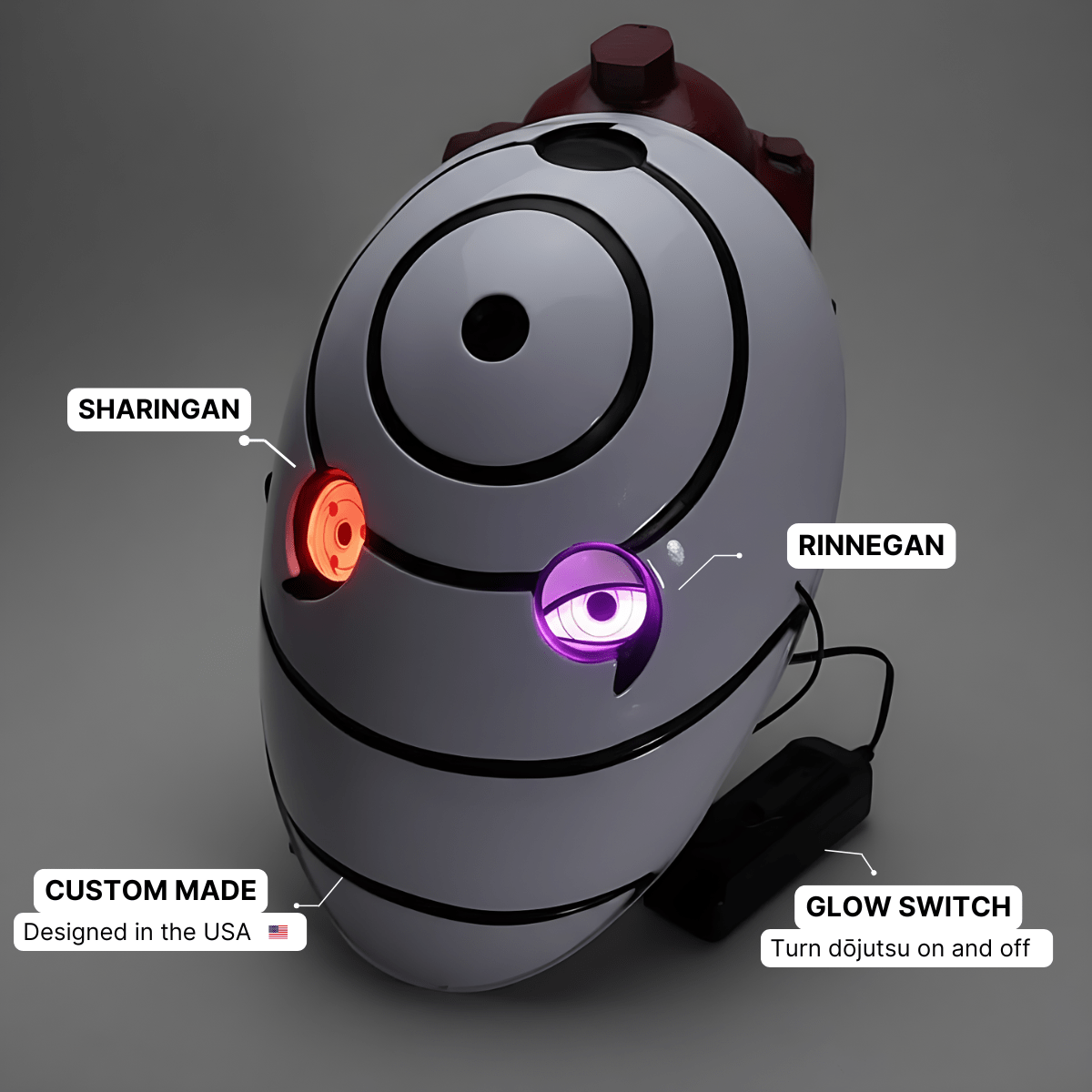 Obito's Mask - Costume - craftedbykaiyo