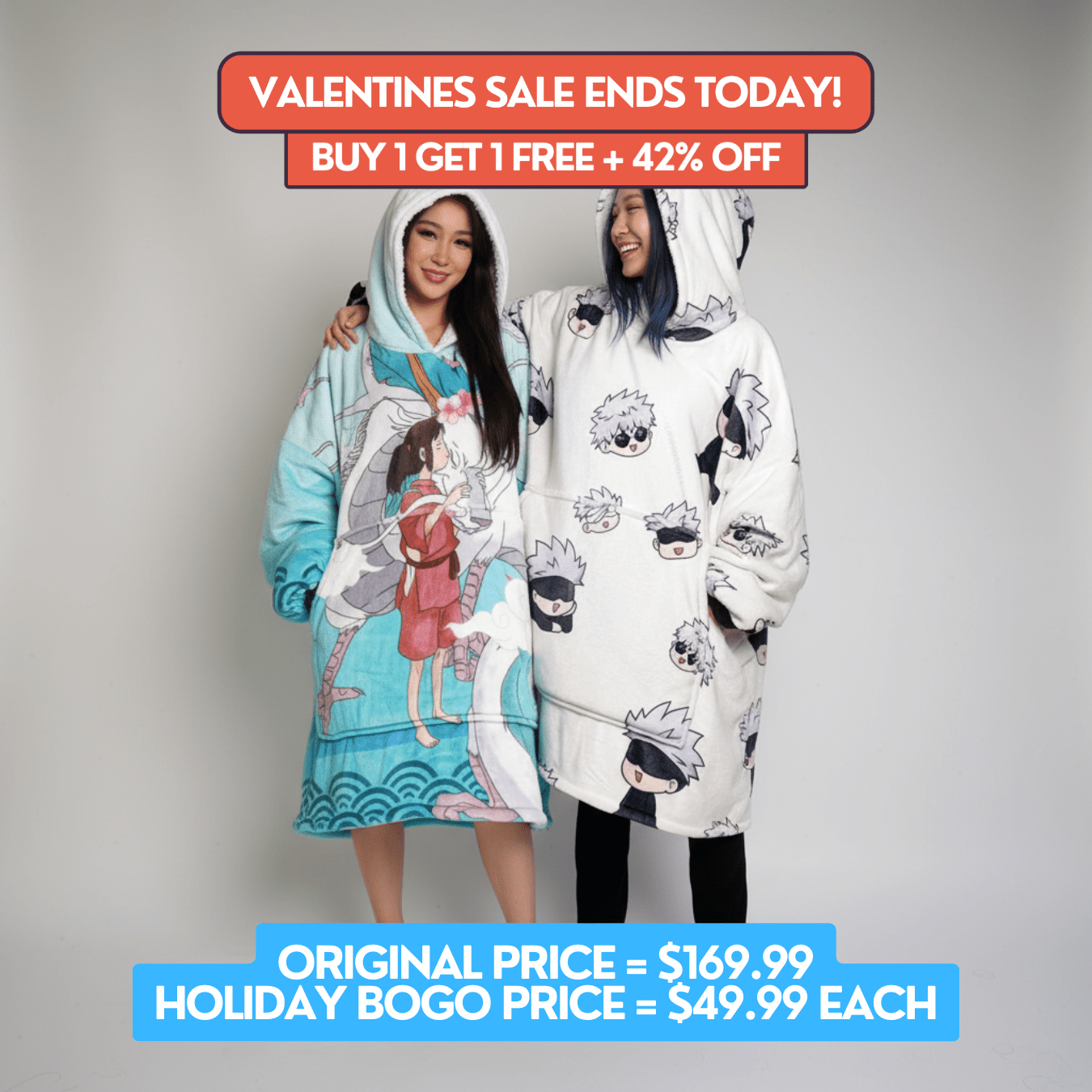 Haku Blanket Hoodie - Spirited Away - craftedbykaiyo