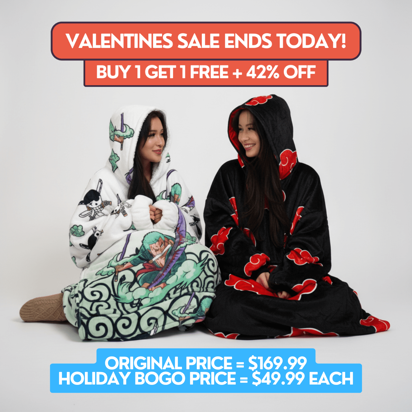 Pirate Hunter Blanket Hoodie - OP - craftedbykaiyo