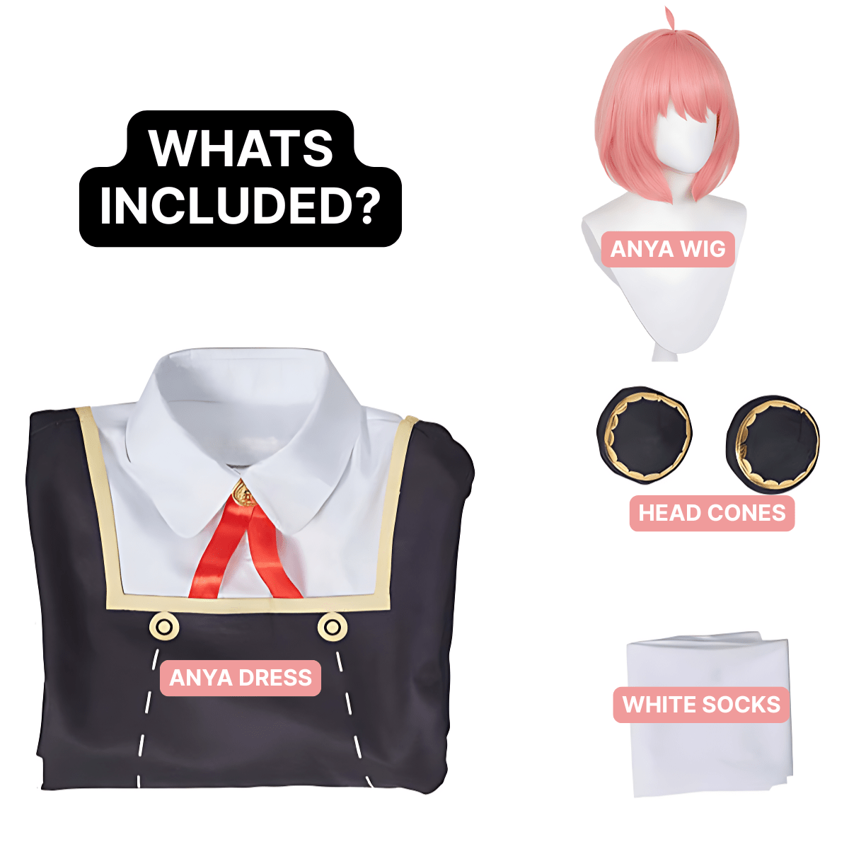Anya Forger - Costume - craftedbykaiyo