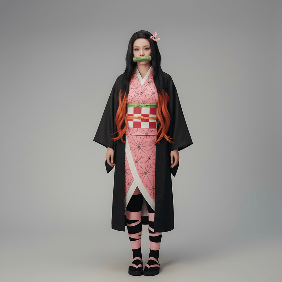 Nezuko Cosplay - Demon slayer - craftedbykaiyo