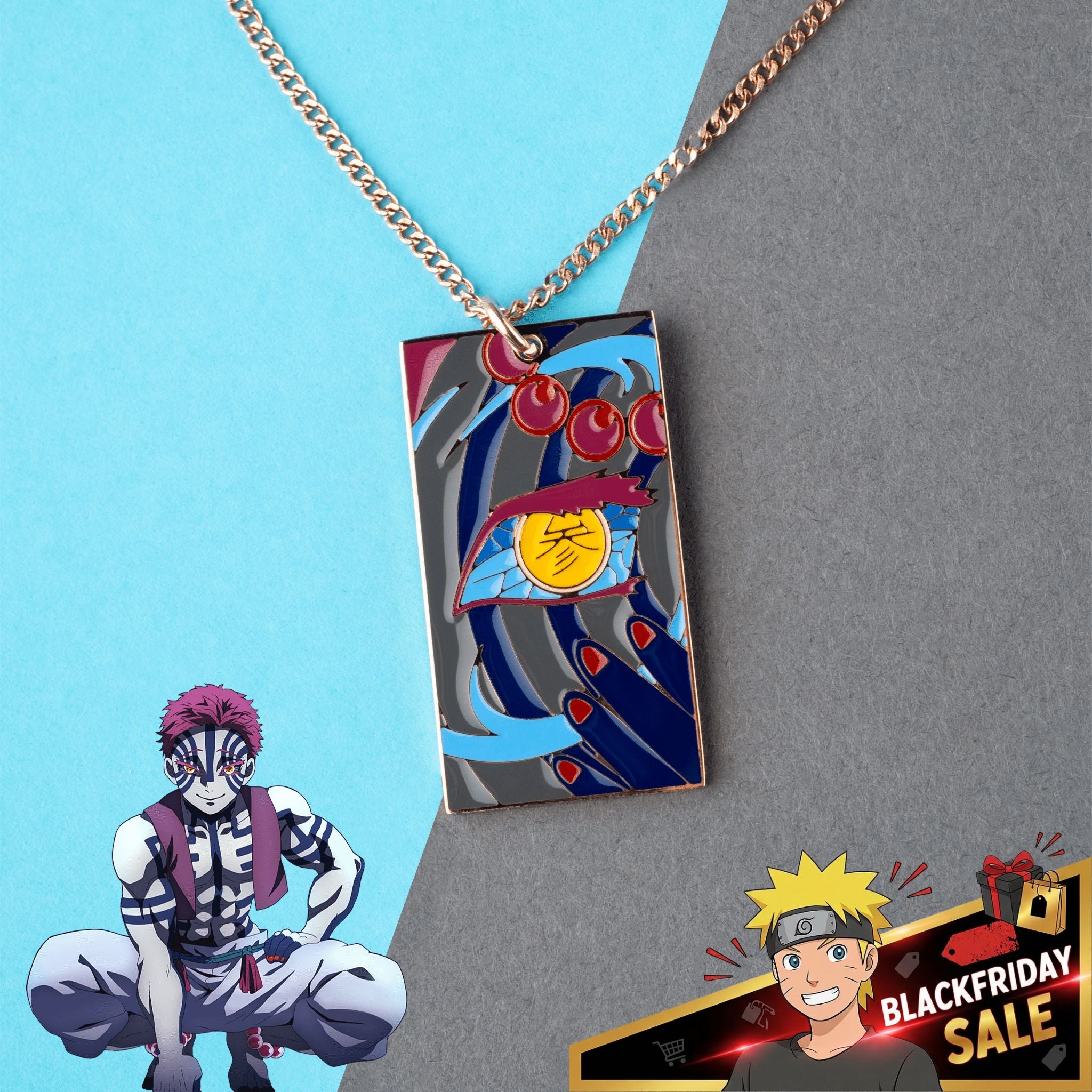 UpperMoon Pendant - Demon Slayer - craftedbykaiyo