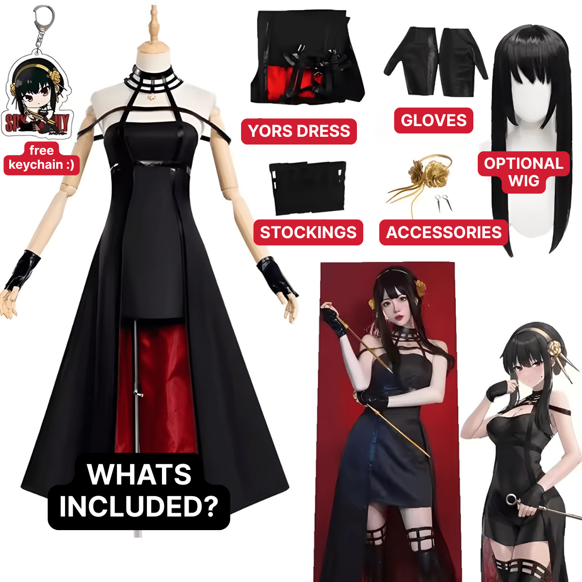 Yor Forger - Costume - craftedbykaiyo