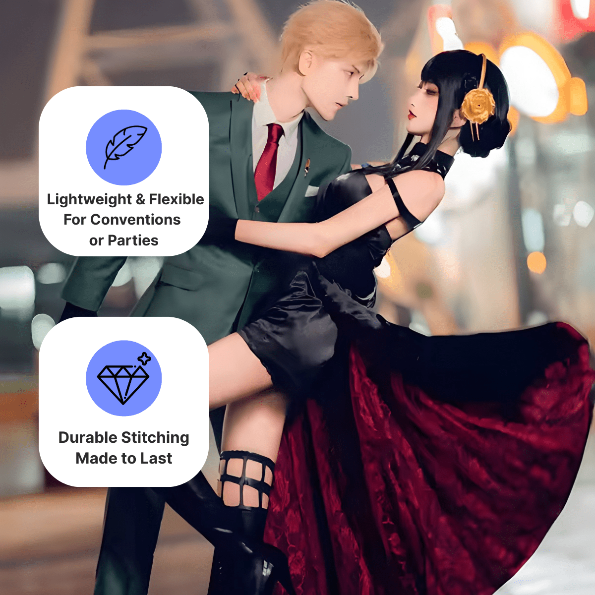 Yor Forger - Costume - craftedbykaiyo