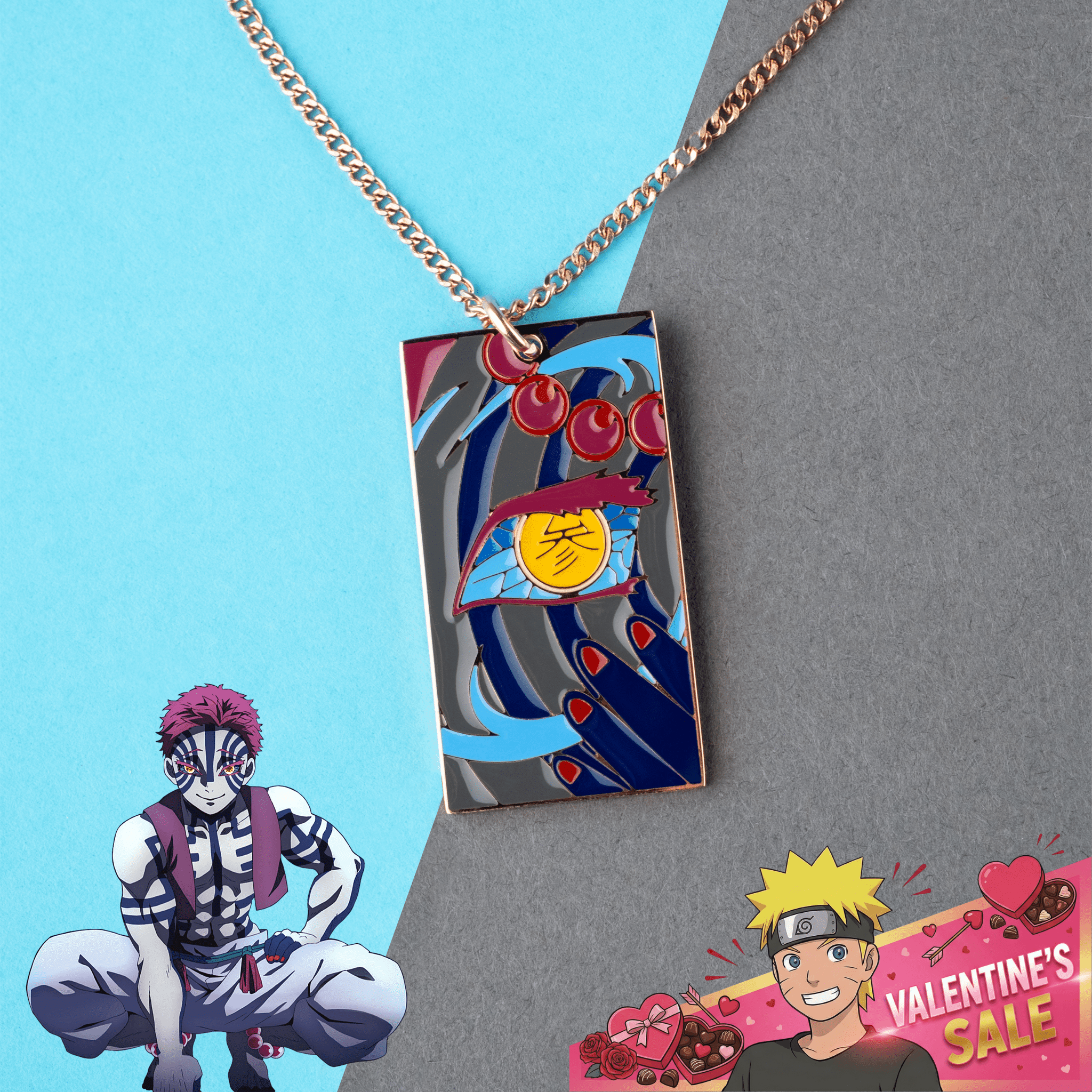 UpperMoon Pendant - Demon Slayer - craftedbykaiyo