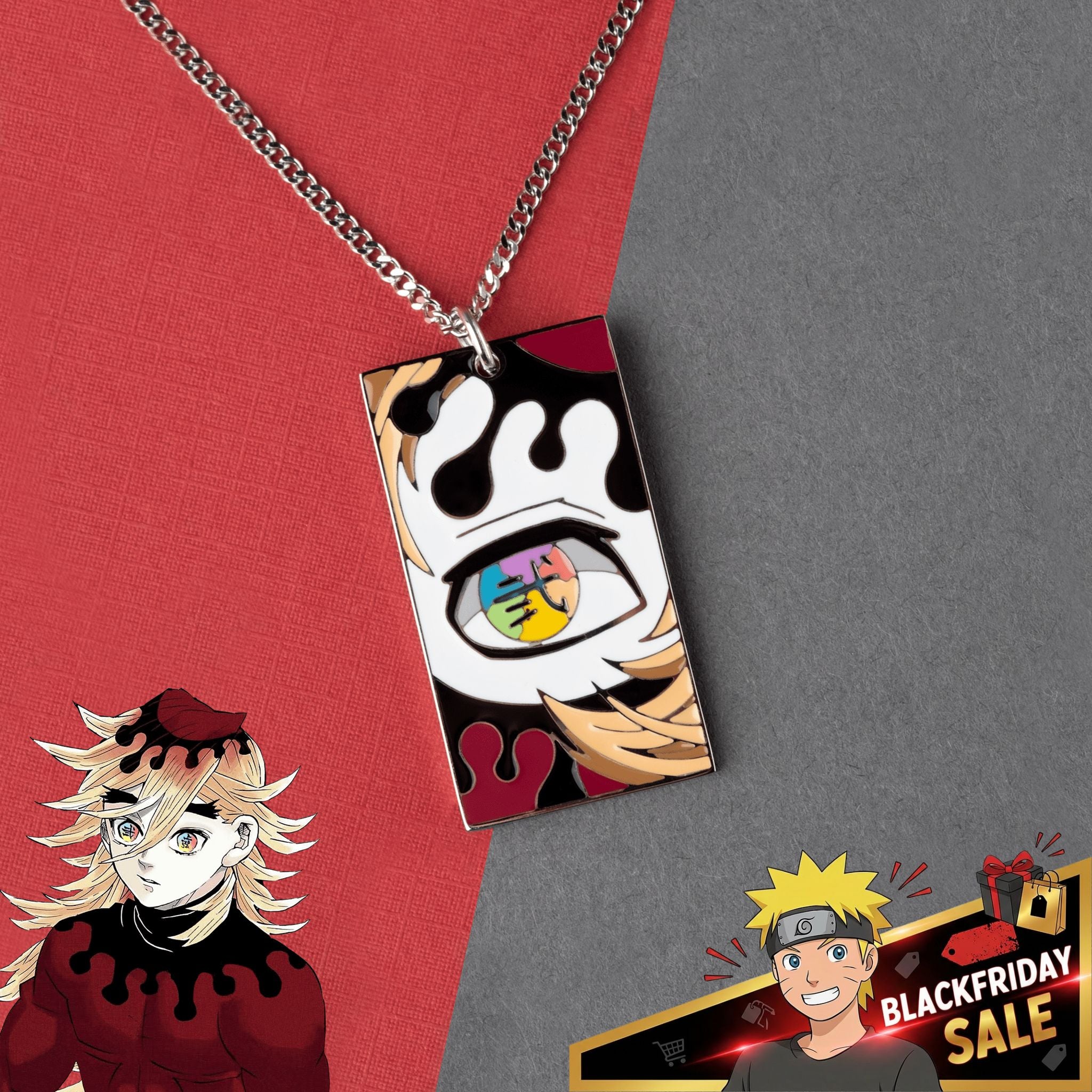 UpperMoon Pendant - Demon Slayer - craftedbykaiyo