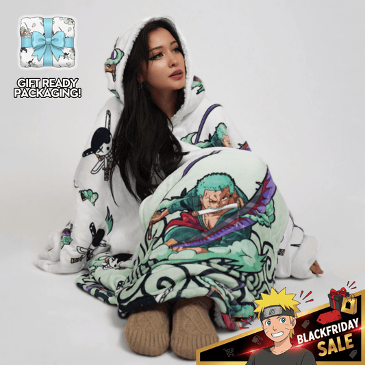 Pirate Hunter Blanket Hoodie - OP - craftedbykaiyo