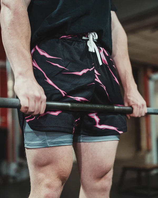 Black Warrior V2 Performance Shorts - craftedbykaiyo