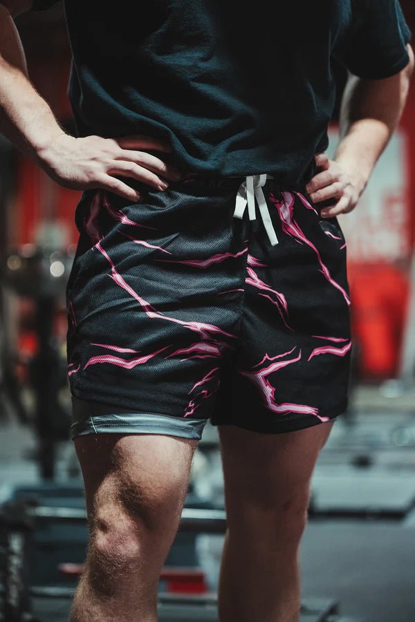 Black Warrior V2 Performance Shorts - craftedbykaiyo